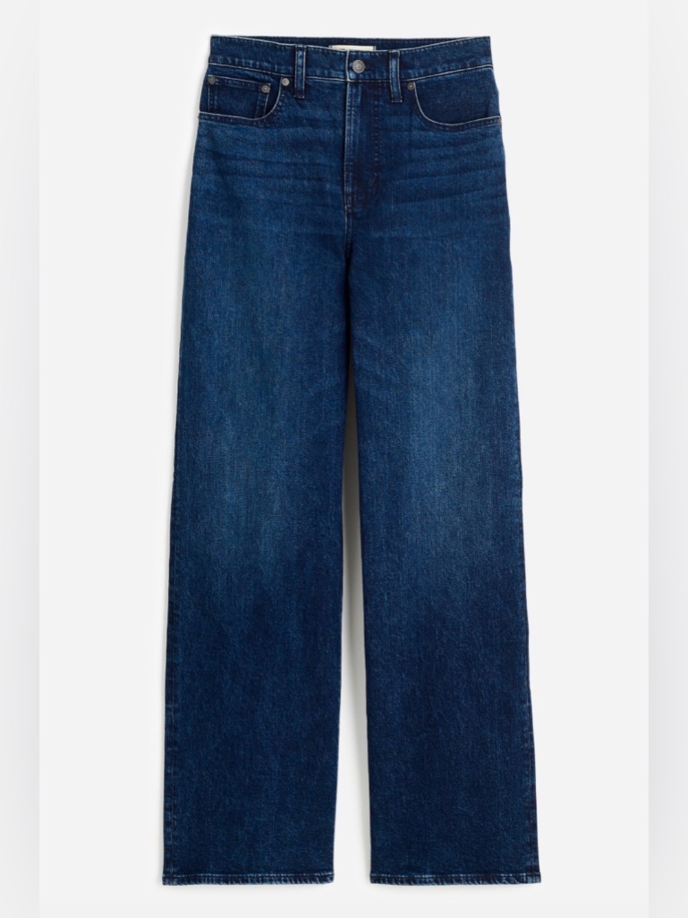 Madewell Perfect Vintage Wide Leg Jean TALL In Nighthawk Wash - Picture 2 of 7